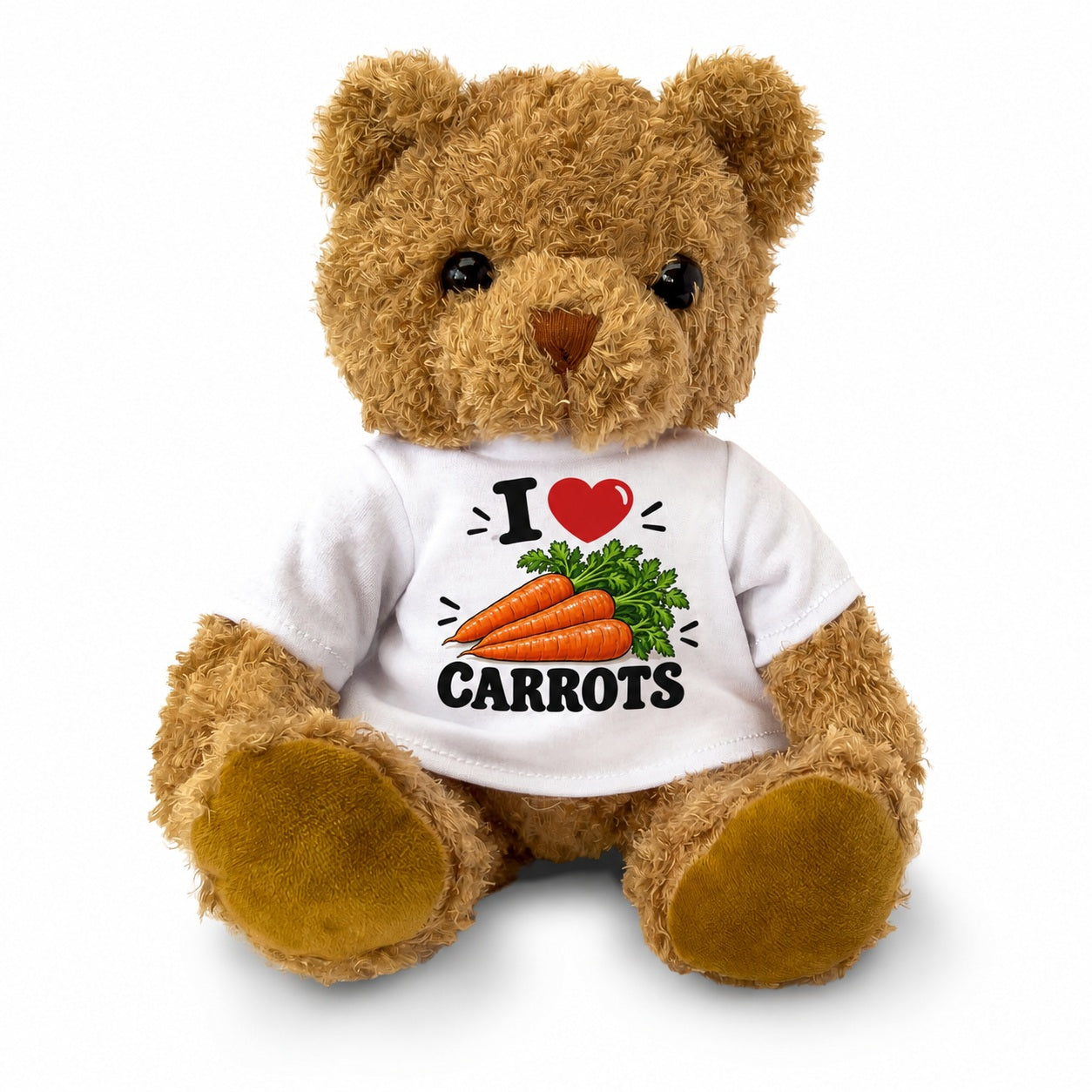 I Love Carrots teddy bear - image 2