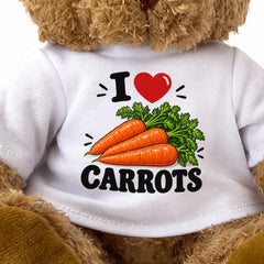 I Love Carrots teddy bear - image 3