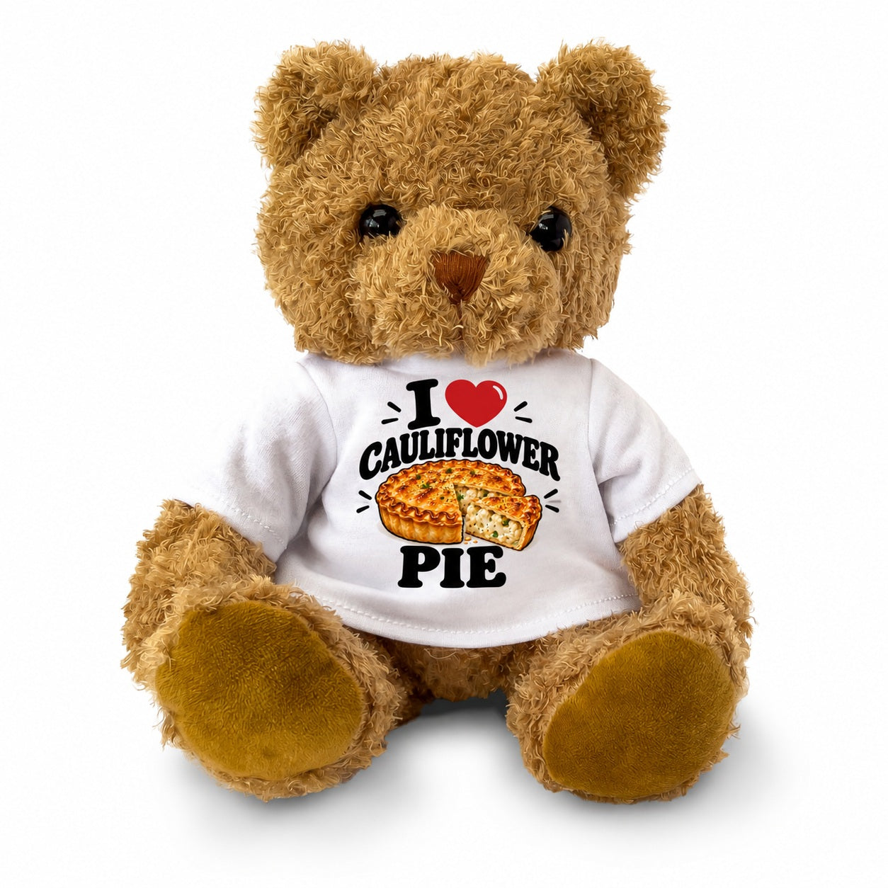 I Love Cauliflower Pie teddy bear - image 2
