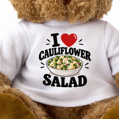 I Love Cauliflower Salad teddy bear - image 3