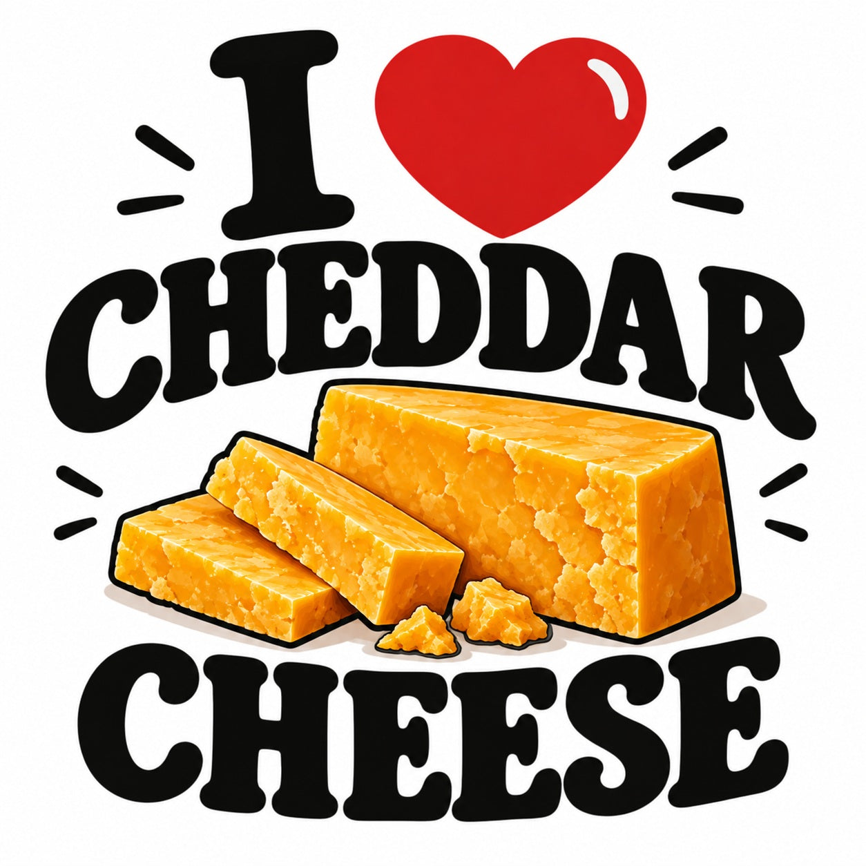 I Love Cheddar Cheese teddy bear - image 4