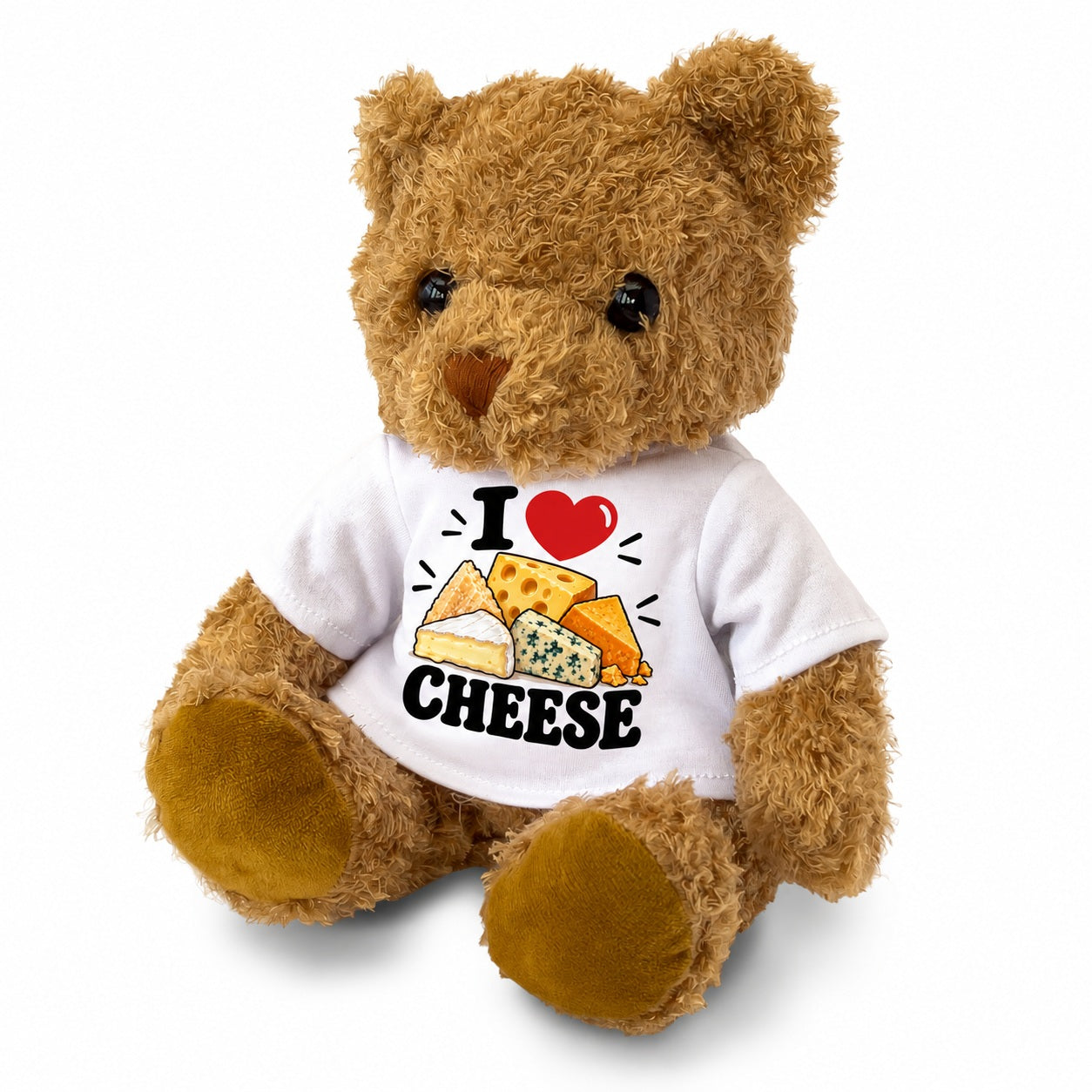 I Love Cheese teddy bear