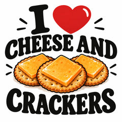 I Love Cheese And Crackers teddy bear - image 4