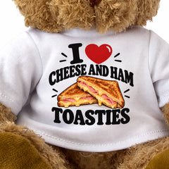 I Love Cheese And Ham Toasties teddy bear - image 3