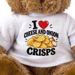 I Love Cheese And Onion Crisps teddy bear - image 3