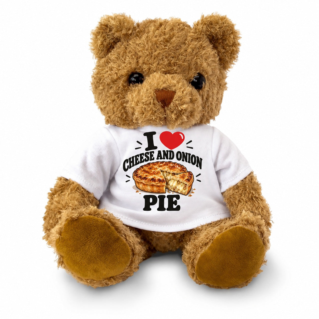 I Love Cheese And Onion Pie teddy bear - image 2