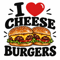I Love Cheese Burgers teddy bear - image 4