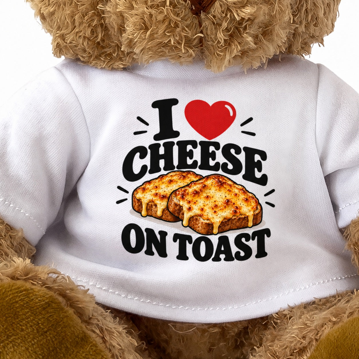 I Love Cheese On Toast teddy bear - image 3