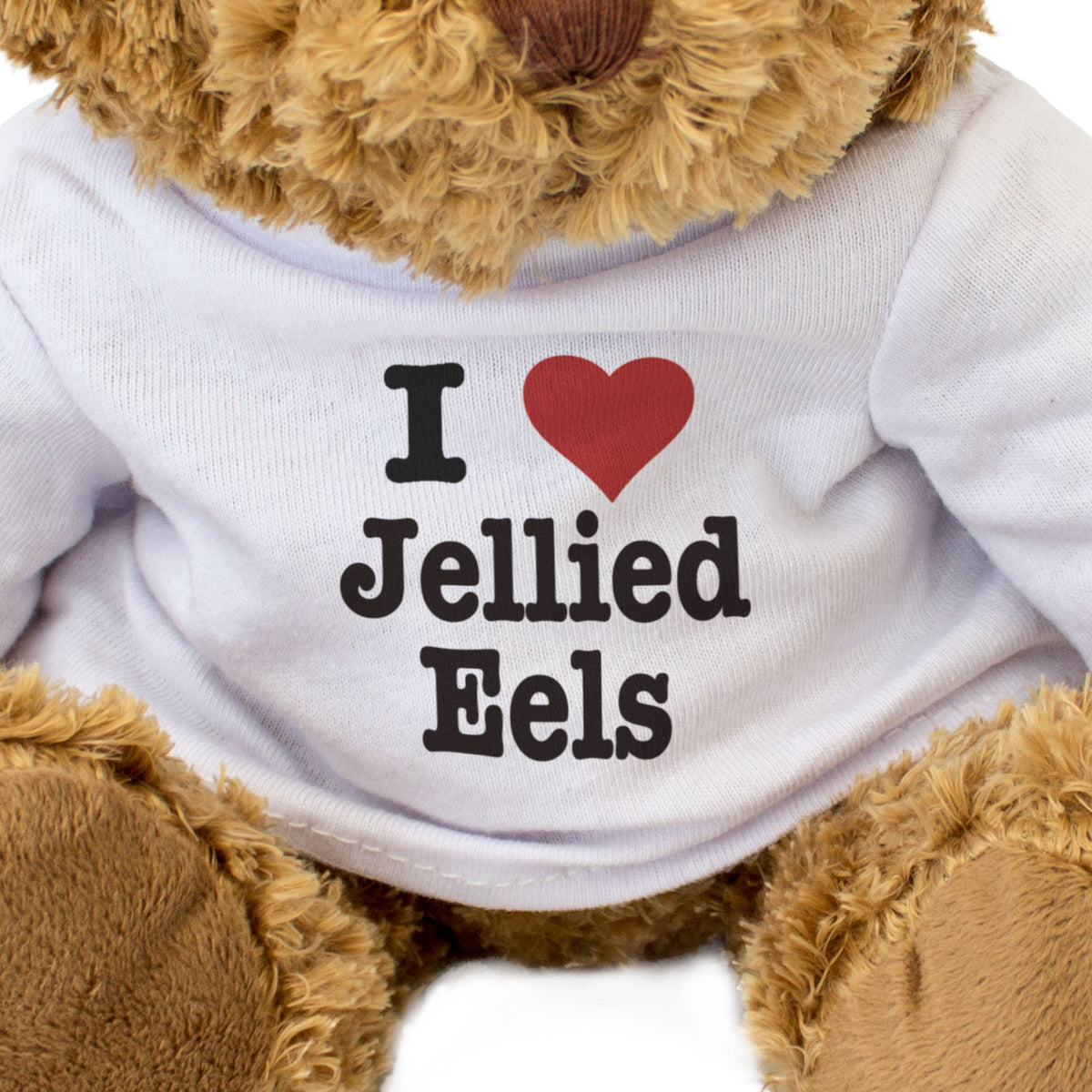 I Love Jellied Eels - Teddy Bear