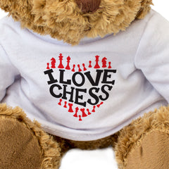 I Love Chess - Teddy Bear