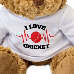 I Love Cricket - Teddy Bear