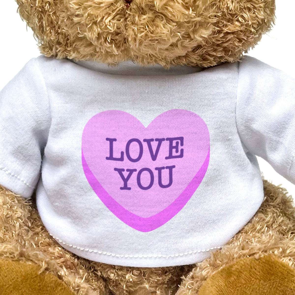 LOVE YOU - Teddy Bear - Love Romance Gift Present