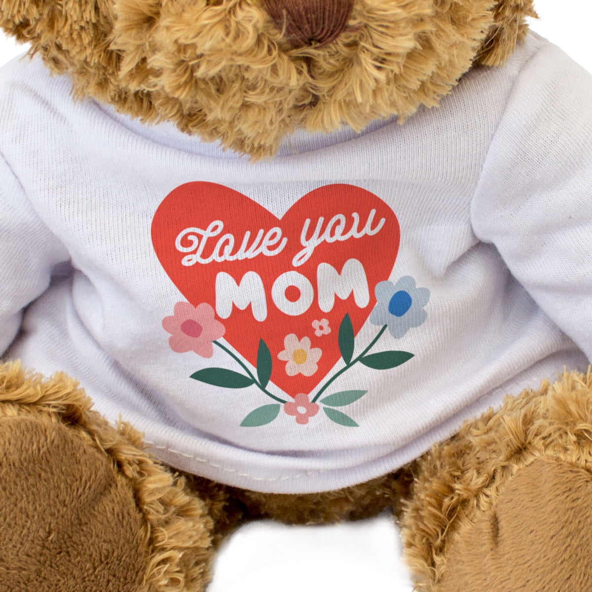 Love You Mom - Teddy Bear - Gift Present