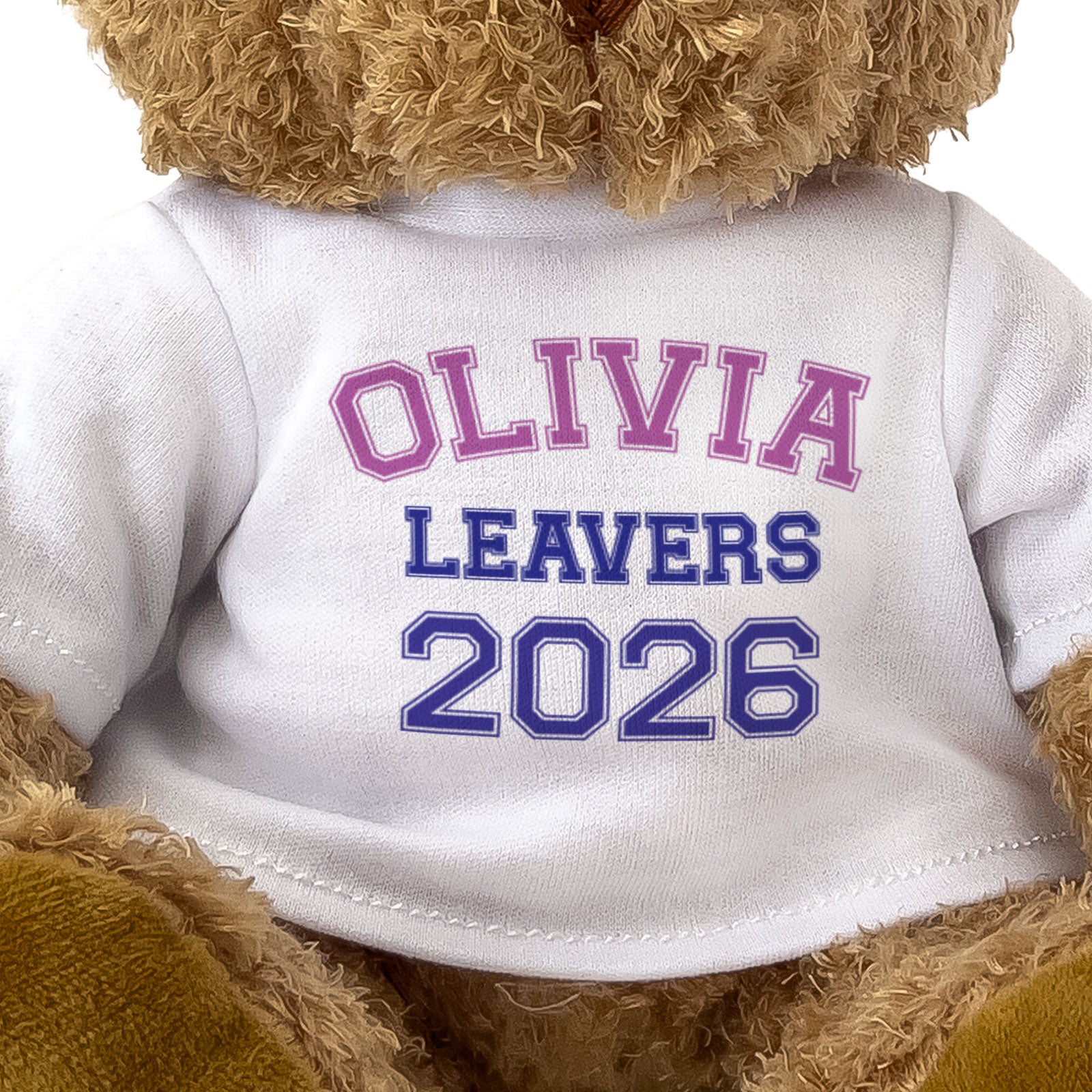 LEAVERS 26 Personalised - Teddy Bear - Cute - Graduation 2026 Gift Present