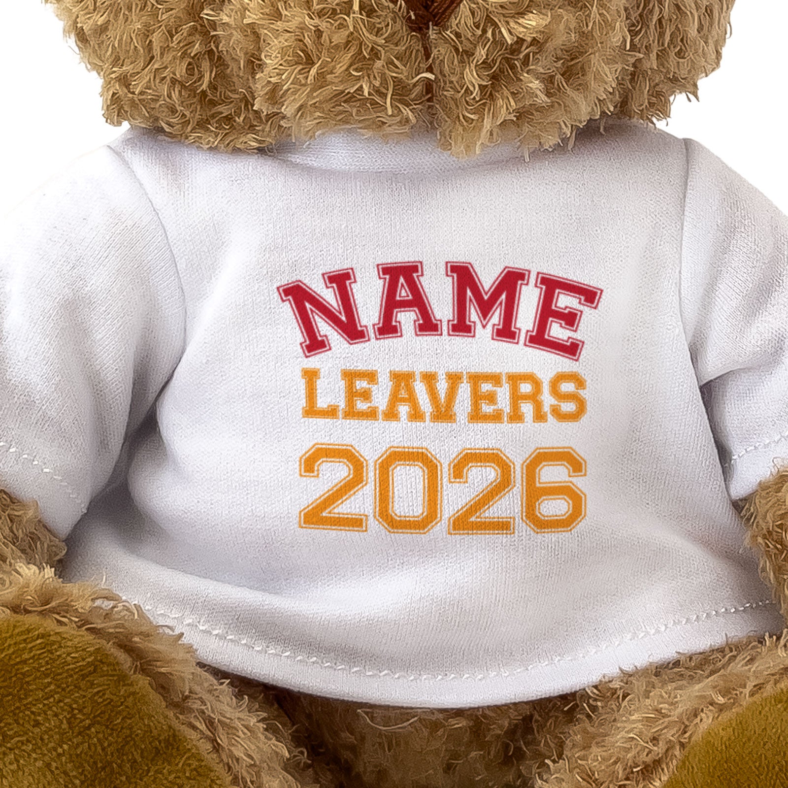 LEAVERS 26 Personalised - Teddy Bear - Cute - Graduation 2026 Gift Present