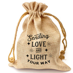 Sending Love And Light Your Way - Toasted Coconut Bowl Candle – Soy Wax - Gift Present