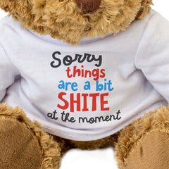 Sorry Things Are A Bit Shite At The Moment - Teddy Bear