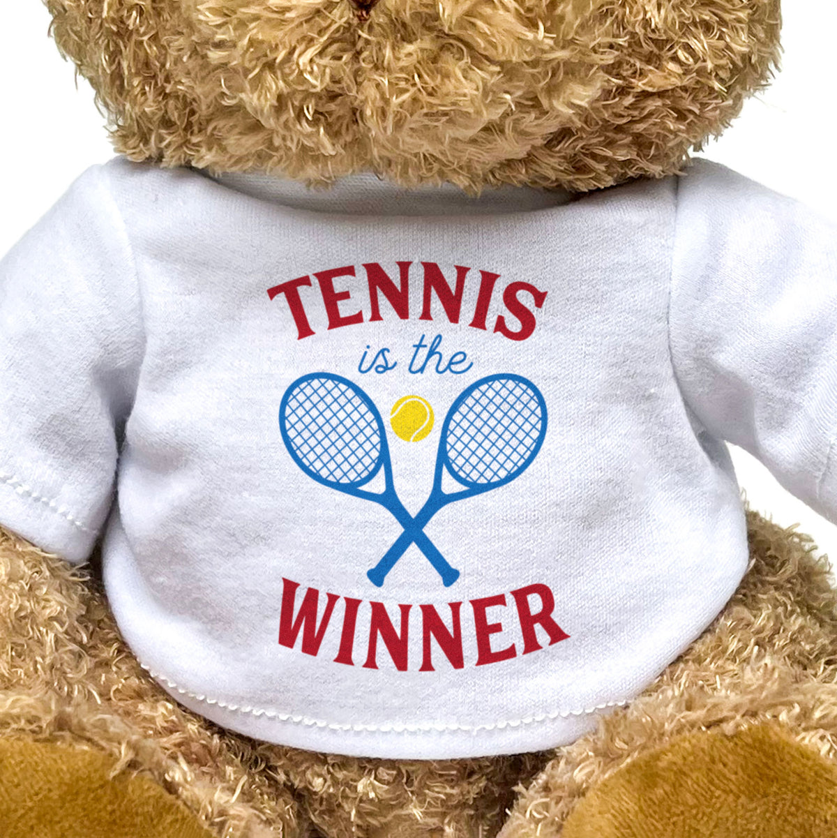 Tennis Is The Winner - Teddy Bear