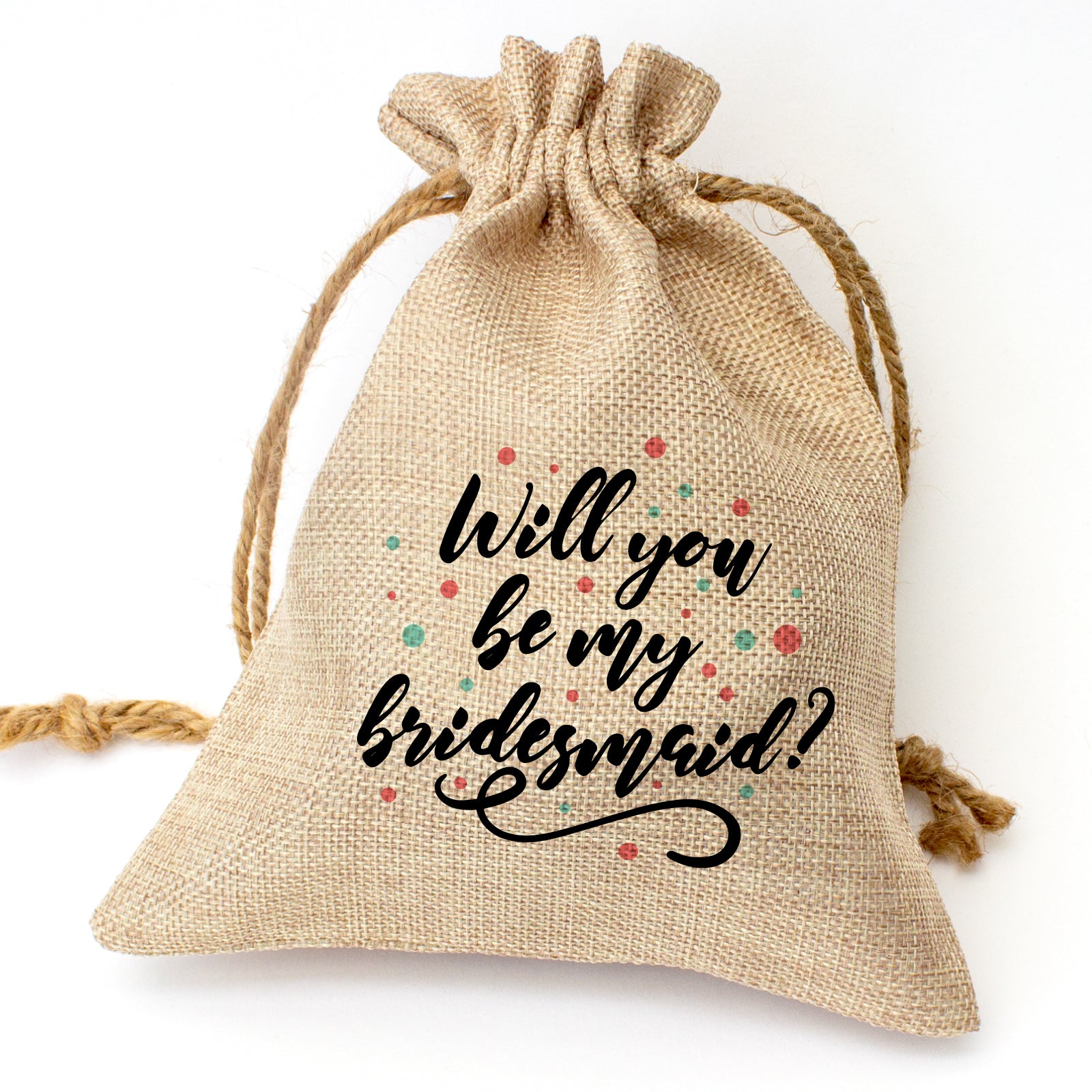 Will You Be My Bridesmaid? - Toasted Coconut Bowl Candle – Soy Wax - Gift Present