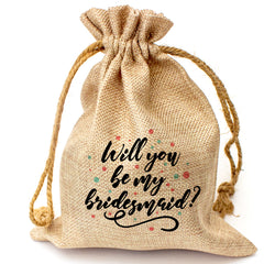 Will You Be My Bridesmaid? - Toasted Coconut Bowl Candle – Soy Wax - Gift Present