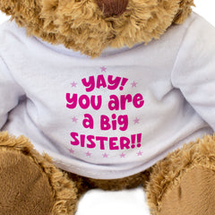 Yay! You Are A Big Sister! - Teddy Bear