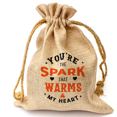 You're The Spark That Warms My Heart - Toasted Coconut Bowl Candle – Soy Wax - Gift Present