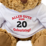Alles Gute Zum 20 Geburtstag - Teddy Bear - Gift Present