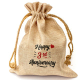 Happy 3rd Anniversary - Toasted Coconut Bowl Candle – Soy Wax - Gift Present