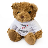 Happy 4th Anniversary - Teddy Bear