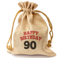 HAPPY BIRTHDAY 90 - Toasted Coconut Bowl Candle – Soy Wax - Gift Present