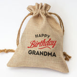 HAPPY BIRTHDAY GRANDMA - Toasted Coconut Bowl Candle – Soy Wax - Gift Present