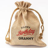HAPPY BIRTHDAY GRANNY - Toasted Coconut Bowl Candle – Soy Wax - Gift Present