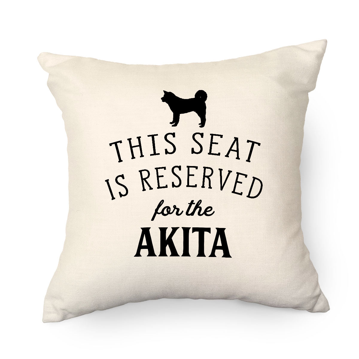 Reserved for the Akita Cushion