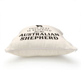 Reserved for the Australian Shepherd Cushion