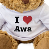 I Love Awa - Teddy Bear