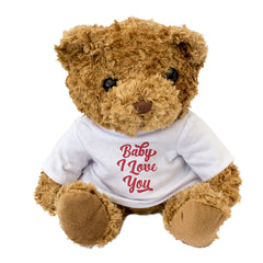 Baby I Love You - Teddy Bear - Gift Present