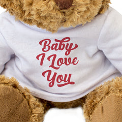 Baby I Love You - Teddy Bear - Gift Present