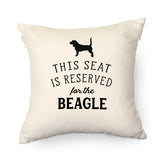 Reserved for the Beagle Cushion