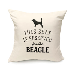 Reserved for the Beagle Cushion