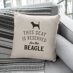 Reserved for the Beagle Cushion