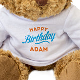 Happy Birthday Adam Teddy Bear