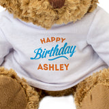 Happy Birthday Ashley Teddy Bear
