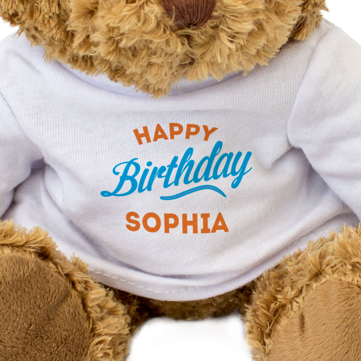Happy Birthday Sophia Teddy Bear