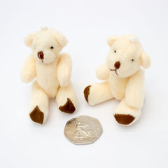 Small WHITE Teddy Bears X 55 - Cute Soft Adorable