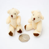Small WHITE Teddy Bears X 90 - Cute Soft Adorable
