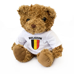 Belgium Flag - Teddy Bear - Gift Present