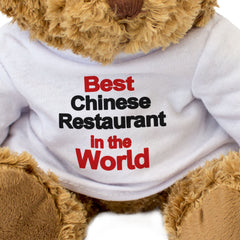 Best Chinese Restaurant In The World Teddy Bear - Gift Present