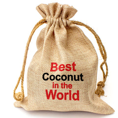 BEST COCONUT IN THE WORLD - Toasted Coconut Bowl Candle – Soy Wax - Gift Present