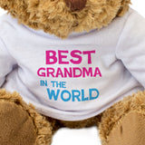 Best Grandma In The World Teddy Bear