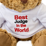 Best Judge In The World Teddy Bear